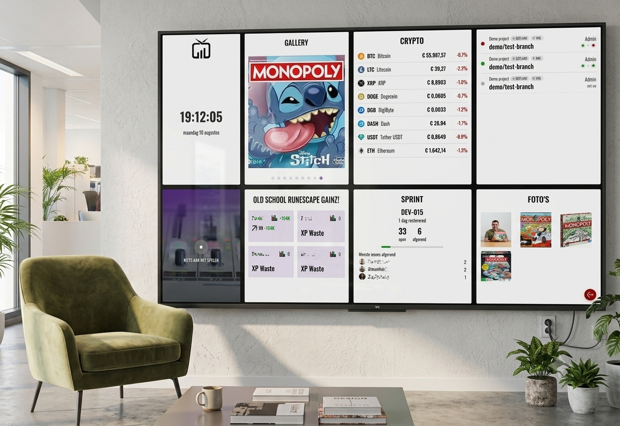 TV Dashboard